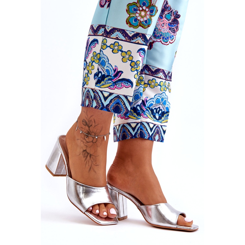 Les tongs Eco-DI-DI-DI-DIMER argent 6 Les tongs Eco-DI-DI-DI-DIMER argent 6