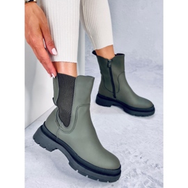 Bottes Jodhpur vertes QT26P Vert Armée 4