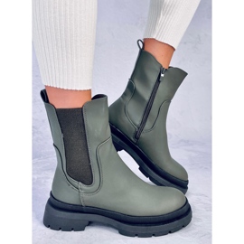 Bottes Jodhpur vertes QT26P Vert Armée 6