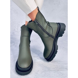 Bottes Jodhpur vertes QT26P Vert Armée 7