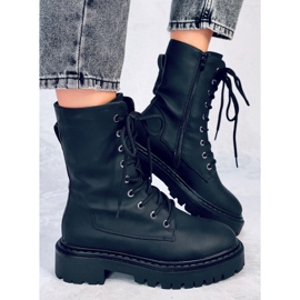 Bottes Tresso noires le noir 1