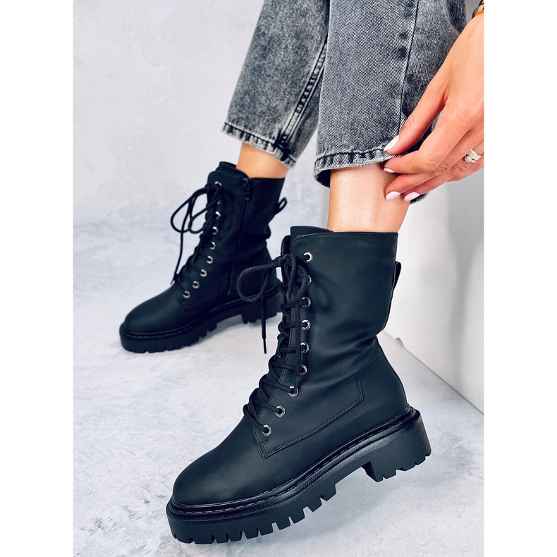 Bottes Tresso noires le noir 2