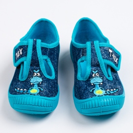 SHELOVET Chaussons bleus pour la maternelle pour un garçon 3F 1