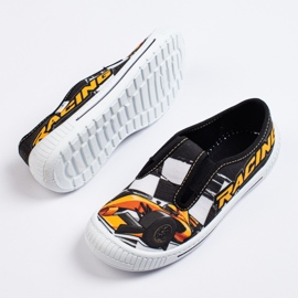 SHELOVET Chaussons pour une voiture garçon 3F noir 1