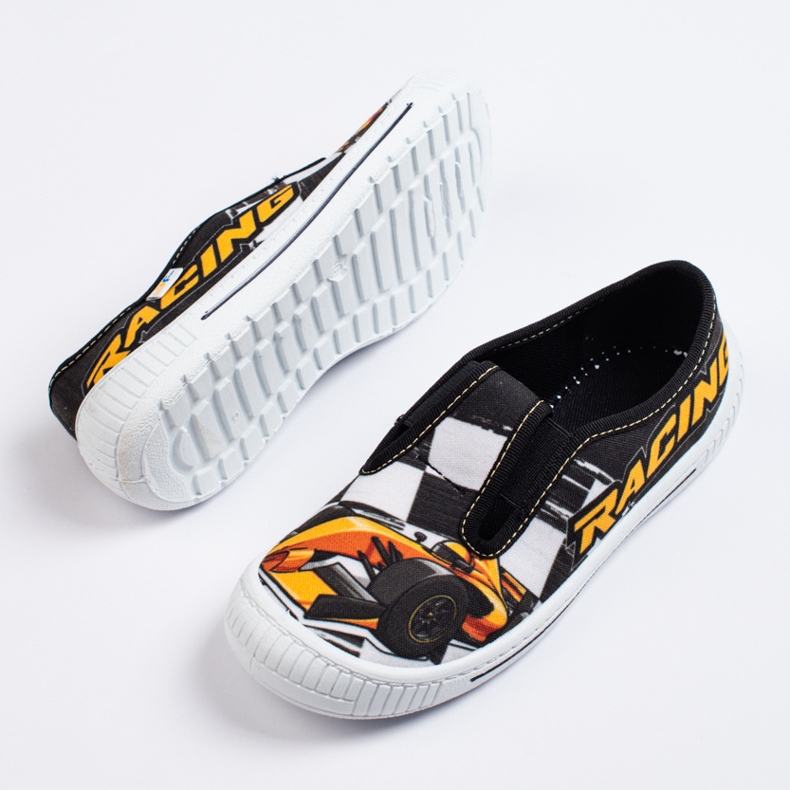 SHELOVET Chaussons pour une voiture garçon 3F noir 1