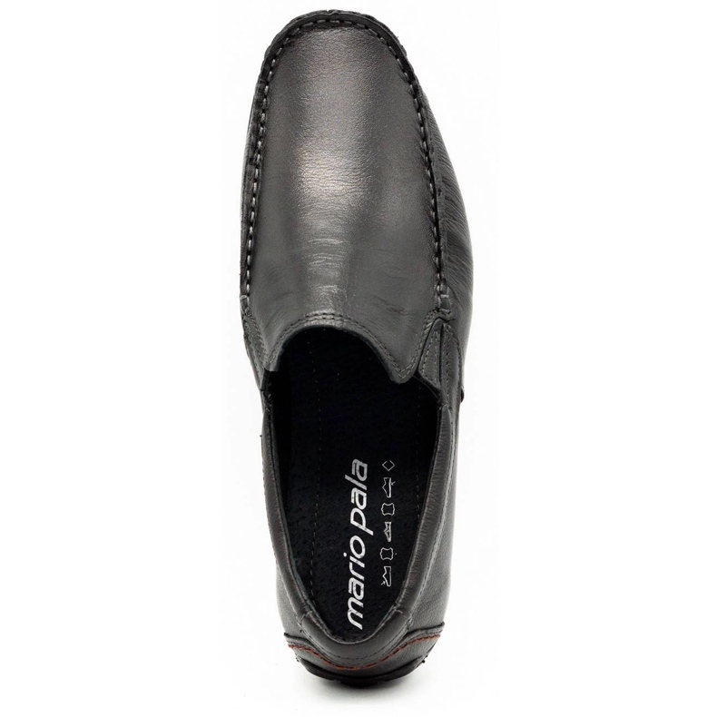 Olivier Mocassins homme 763 grain noir 1