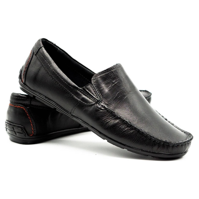 Olivier Mocassins homme 763 grain noir 4