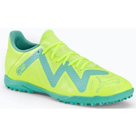 Puma Future Play Tt M 107191 03 chaussures de football vert vert 1