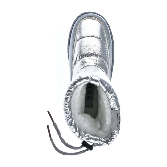 Après-ski fille argent métallisé Big Star KK374218 1