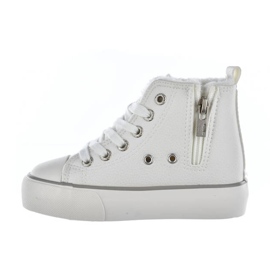 Baskets blanches à haute isolation pour enfants Big Star KK374227 1