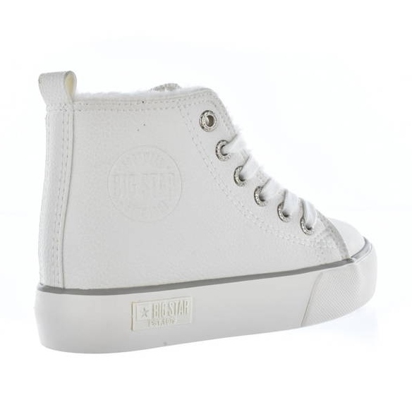 Baskets blanches à haute isolation pour enfants Big Star KK374227 2 Baskets blanches à haute isolation pour enfants Big Star KK374227 2