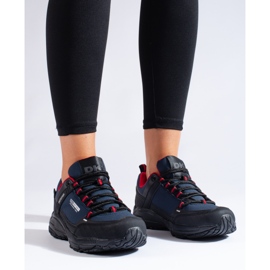 DK Chaussures de trekking en plein air le noir bleu marin 1