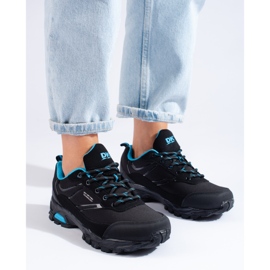 Chaussures de trekking sport DK noir et bleu pour femme 1