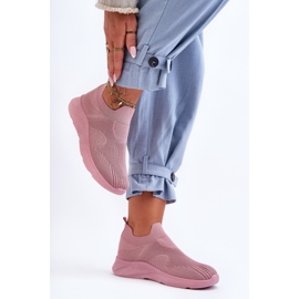 PG1 Chaussures de sport à enfiler pour femme Rose Claris 1