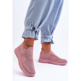 PG1 Chaussures de sport à enfiler pour femme Rose Claris 2