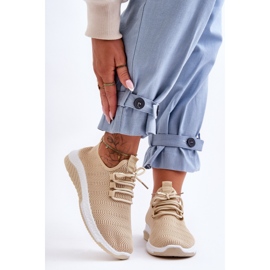 PG1 Baskets Slip-on Textile Classiques Beige Gusto 1