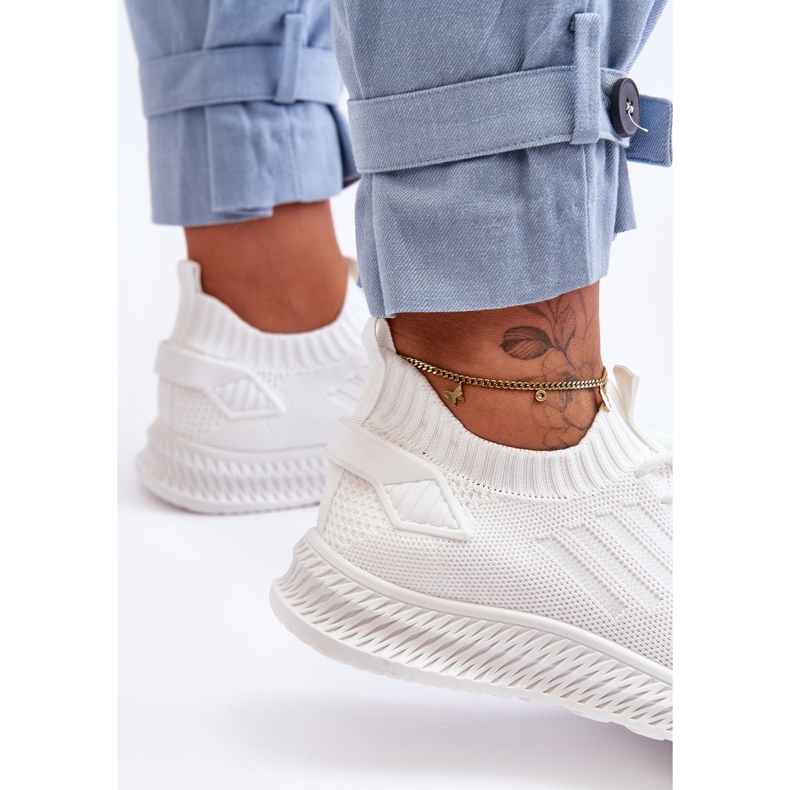 PG1 Baskets Slip-on Textile pour femme Blanc Zauna 1