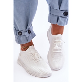 PG1 Baskets Slip-on Textile pour femme Blanc Zauna 2