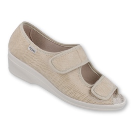 Befado chaussures pour femmes pu 051D011 beige 1