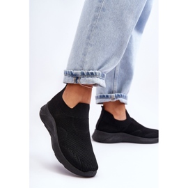 PG1 Chaussures de sport à enfiler pour femme Noir Claris 1