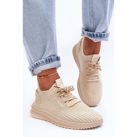 PG1 Baskets Slip-On Textile pour femme Beige Zauna 2