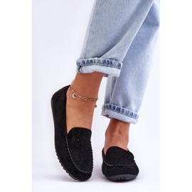 Mocassins en Daim pour Femme Noir Molly le noir 3