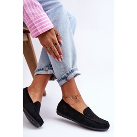 Mocassins en Daim pour Femme Noir Molly le noir 6