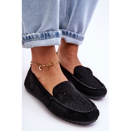 Mocassins en Daim pour Femme Noir Molly le noir 5