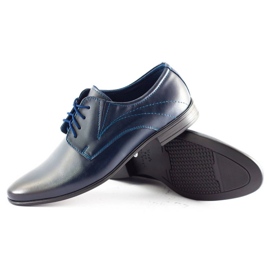 Olivier Chaussures en cuir masculin 256 bleu marine 2 Olivier Chaussures en cuir masculin 256 bleu marine 2