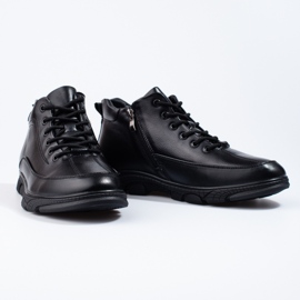 Bottes de sport pour hommes Shelovet le noir 1