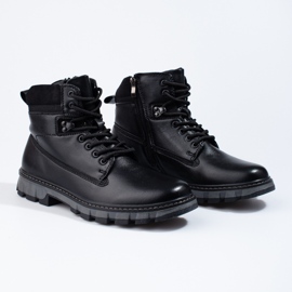 Chaussures de randonnée homme Shelovet noires 1