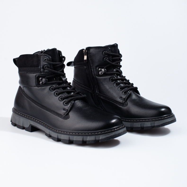 Chaussures de randonnée homme Shelovet noires 1