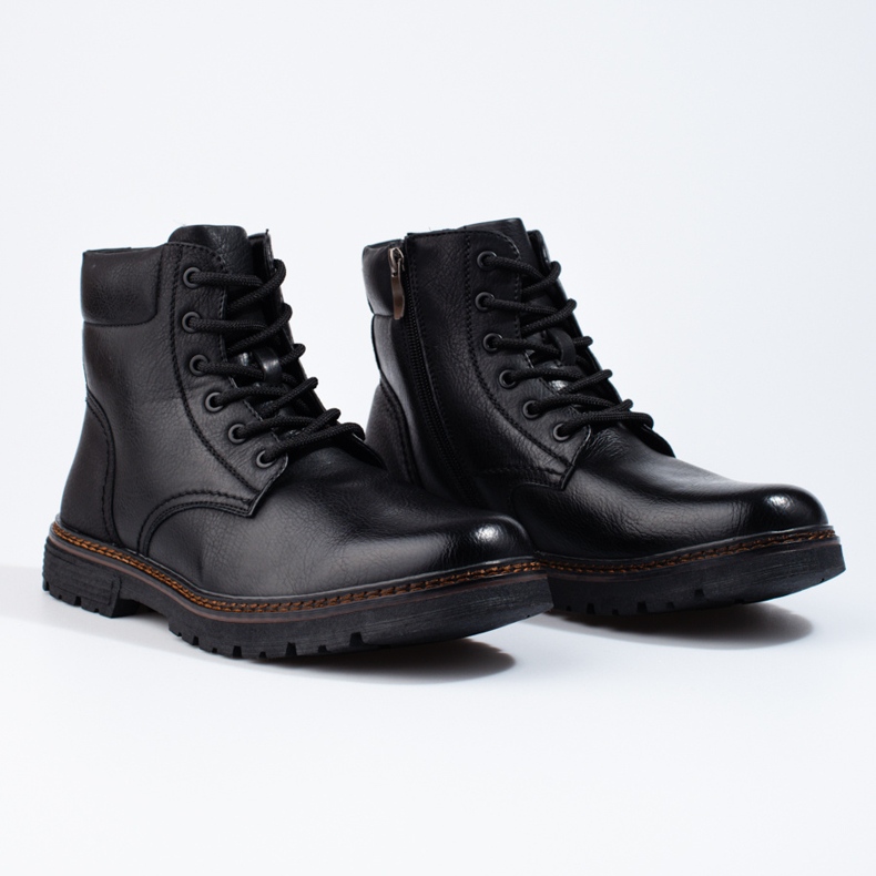 Chaussures de randonnée homme Shelovet noires 1