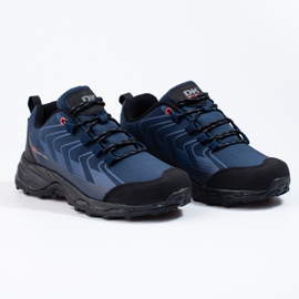 Chaussures de trekking Dk homme Softshell bleu le noir 1
