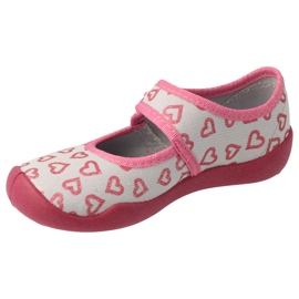 Befado chaussures pour enfants 123X070 rose 1