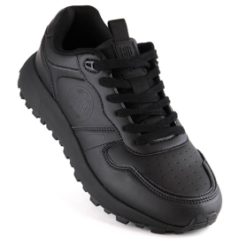 Baskets chaussures de sport pour hommes noir Big Star KK174232 le noir 1