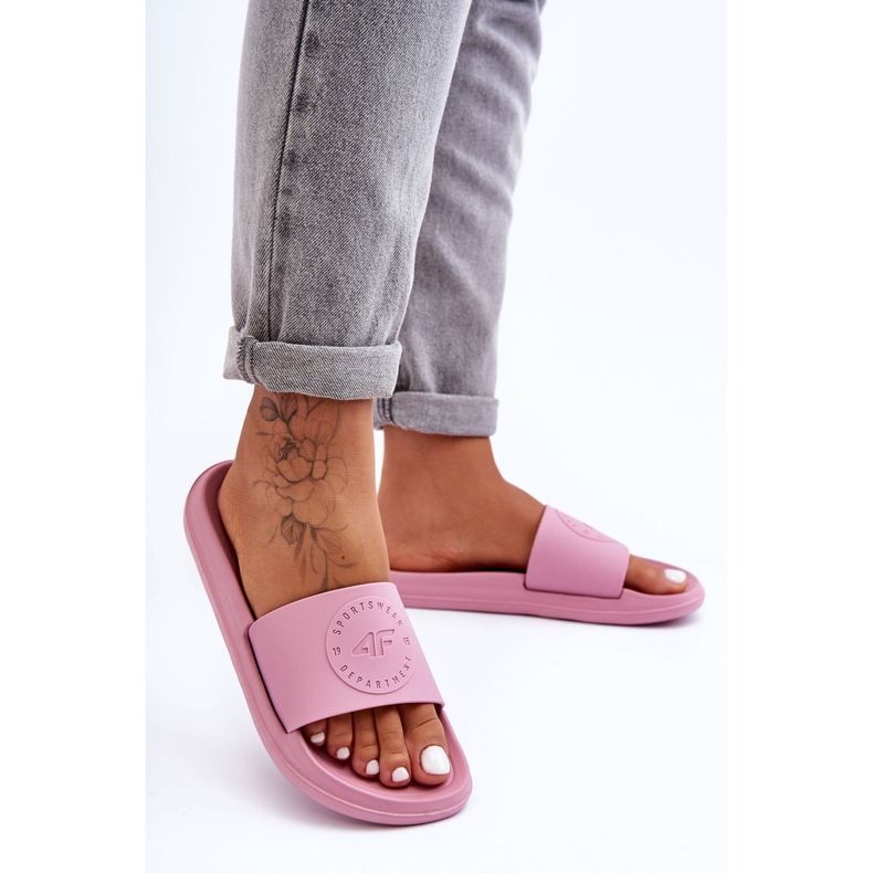 Chaussons Sport Femme 4F 4FSS23FFLIF069-56S Rose 1 Chaussons Sport Femme 4F 4FSS23FFLIF069-56S Rose 1