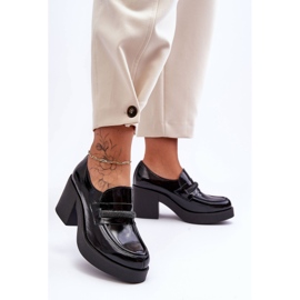Lemar Brogues en cuir sur le talon avec décoration Gelanor noire le noir 2 Lemar Brogues en cuir sur le talon avec décoration Gelanor noire le noir 2