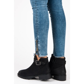 Vices New Collection Bottines à boucle le noir 5