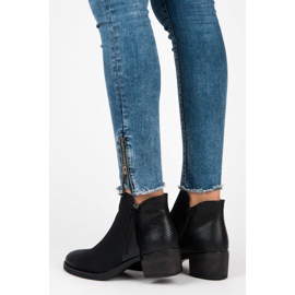 Vices New Collection Les vices des bottines chelsea noir 1