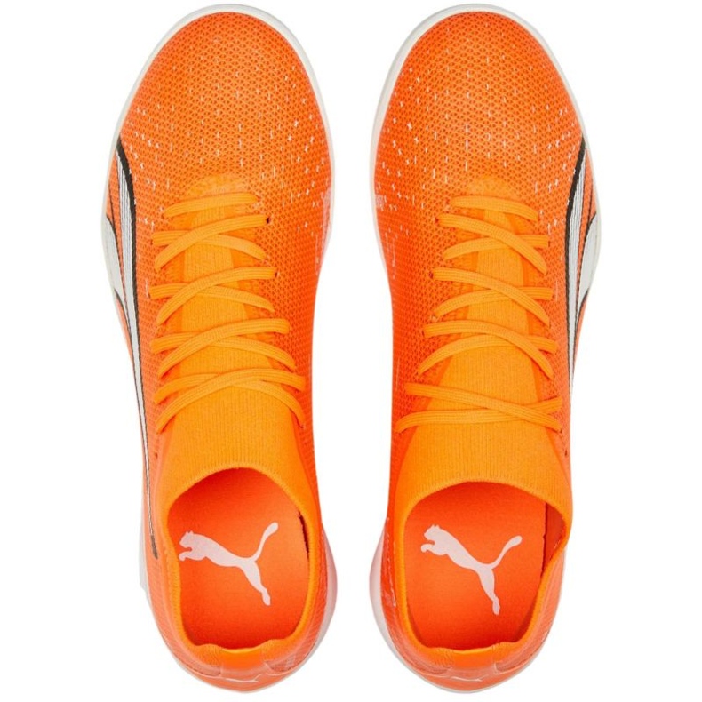 Chaussures de football Puma Ultra Match It M 107221 01 orange oranges et rouges 2