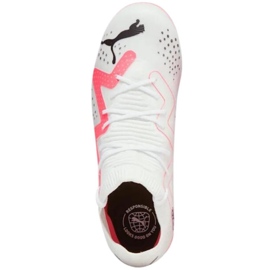 Puma Future Match FG/AG Jr 107384 01 chaussures de football blanche blanche 1 Puma Future Match FG/AG Jr 107384 01 chaussures de football blanche blanche 1
