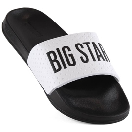 Chaussons mousse sport homme blanc Big Star MM174320 1