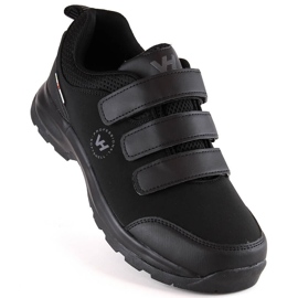 Chaussures de randonnée velcro softshell homme Vanhorn noires le noir 1