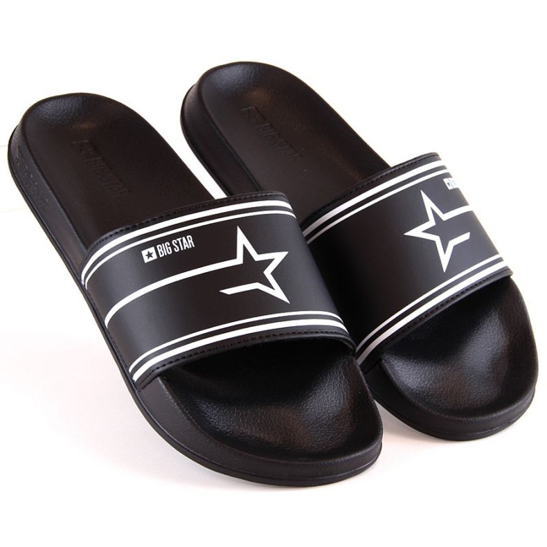 Chaussons de sport noirs Big Star M INT1904A 1