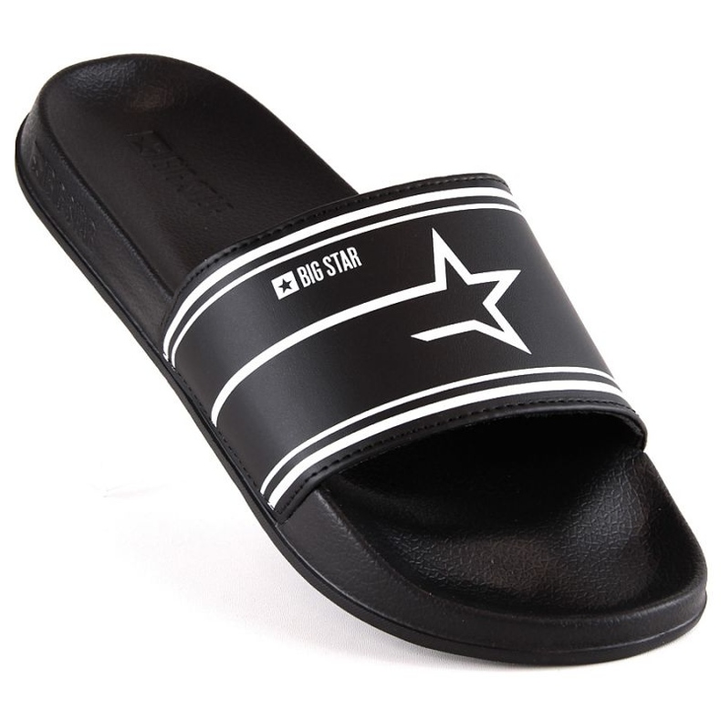 Chaussons de sport noirs Big Star M INT1904A 2