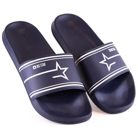 Chaussons de sport Big Star M INT1904B bleu marine 1