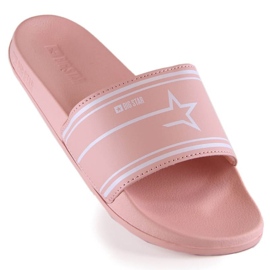 Chaussons de sport roses Big Star W INT1907B 1