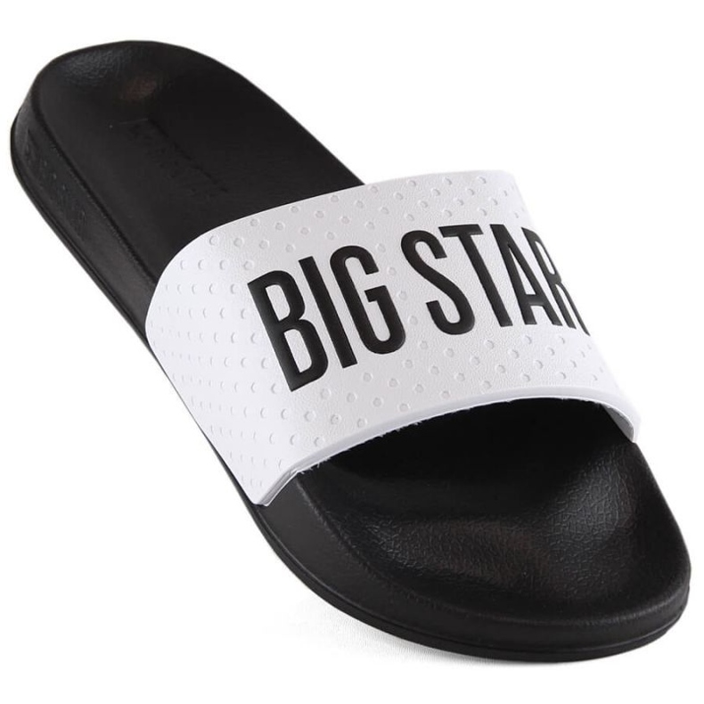 Chaussons en mousse Big Star Jr INT1908B blanc blanche 1