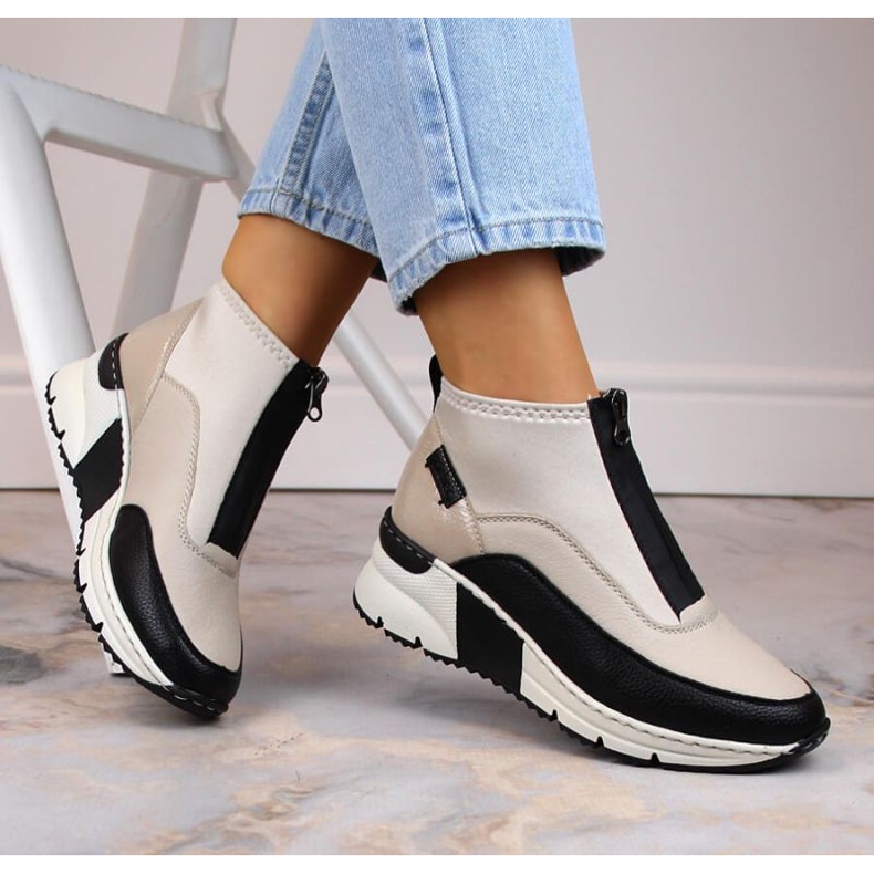 Big Star Bottines Rieker W RKR608 beige 2 Big Star Bottines Rieker W RKR608 beige 2